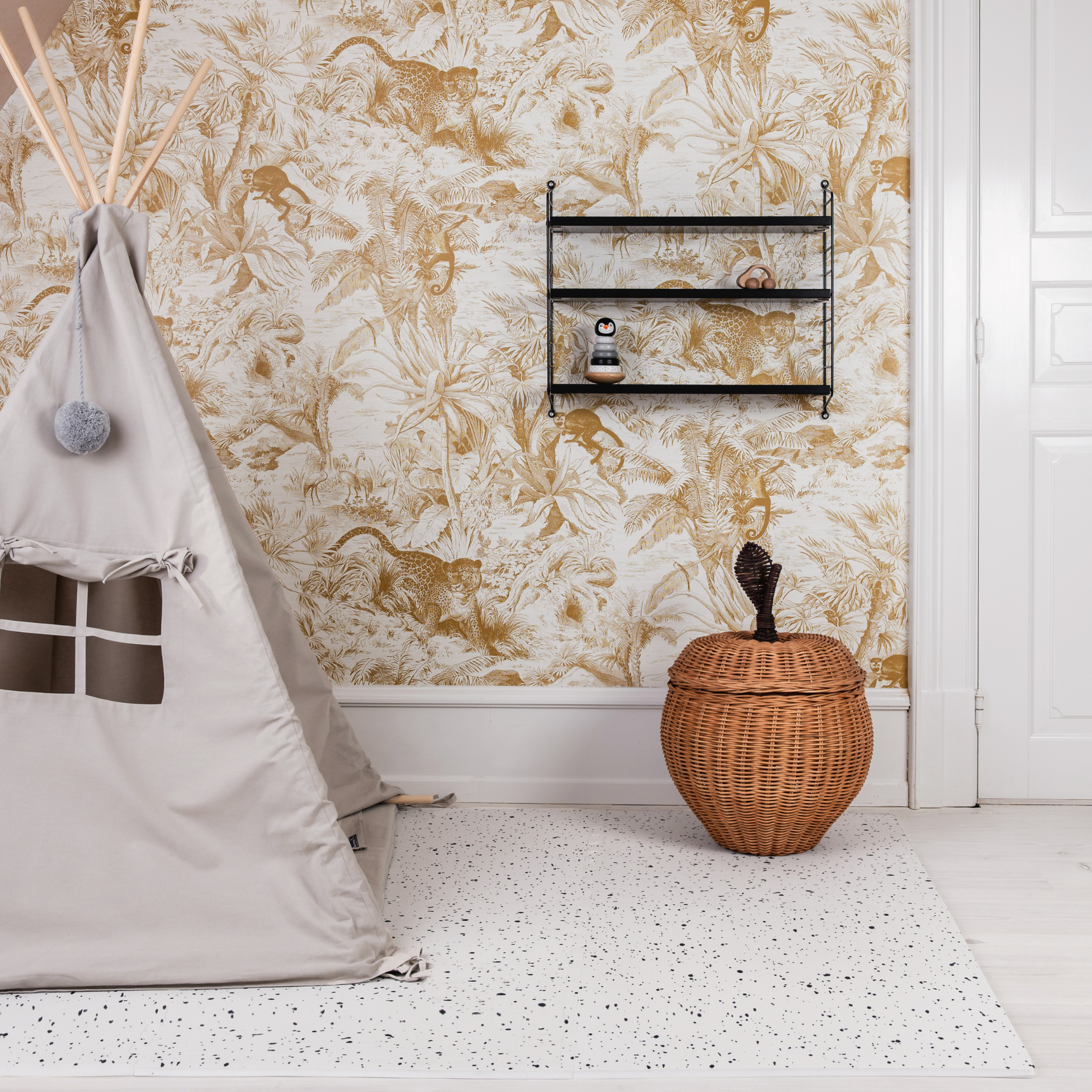 Terrazzo Play Mat Nordic Gray