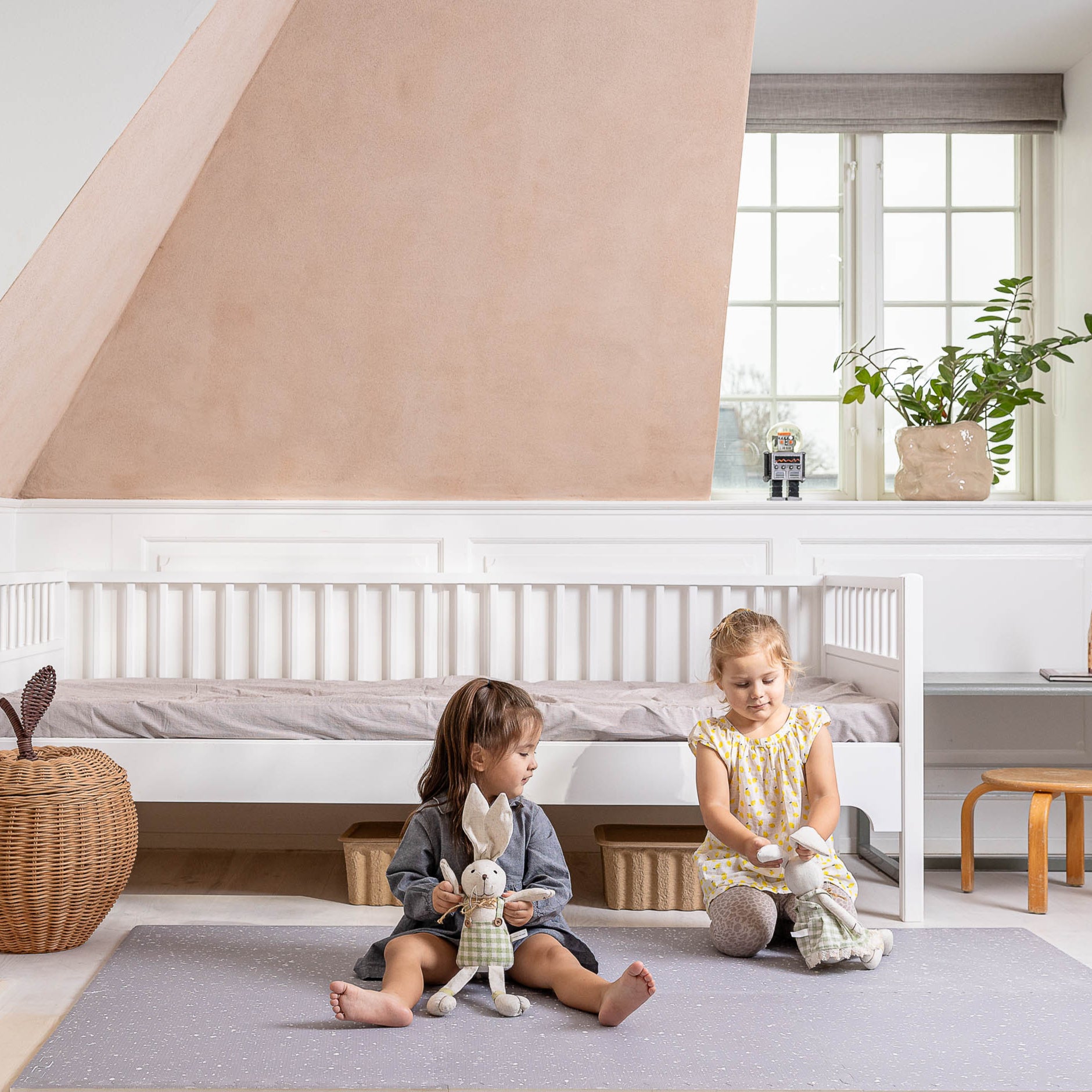 Terrazzo Play Mat Stormy Gray