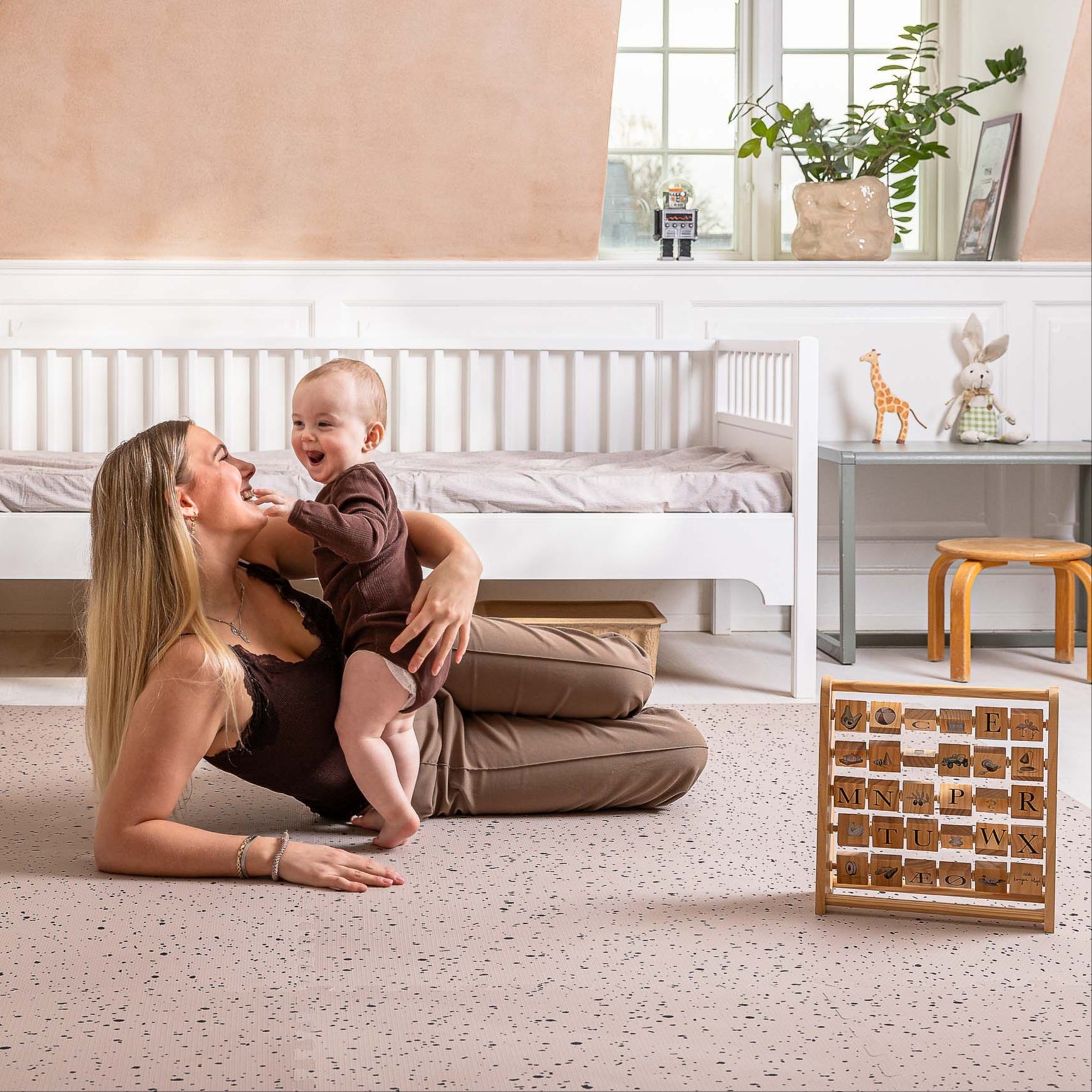 Terrazzo Play Mat Moonstone