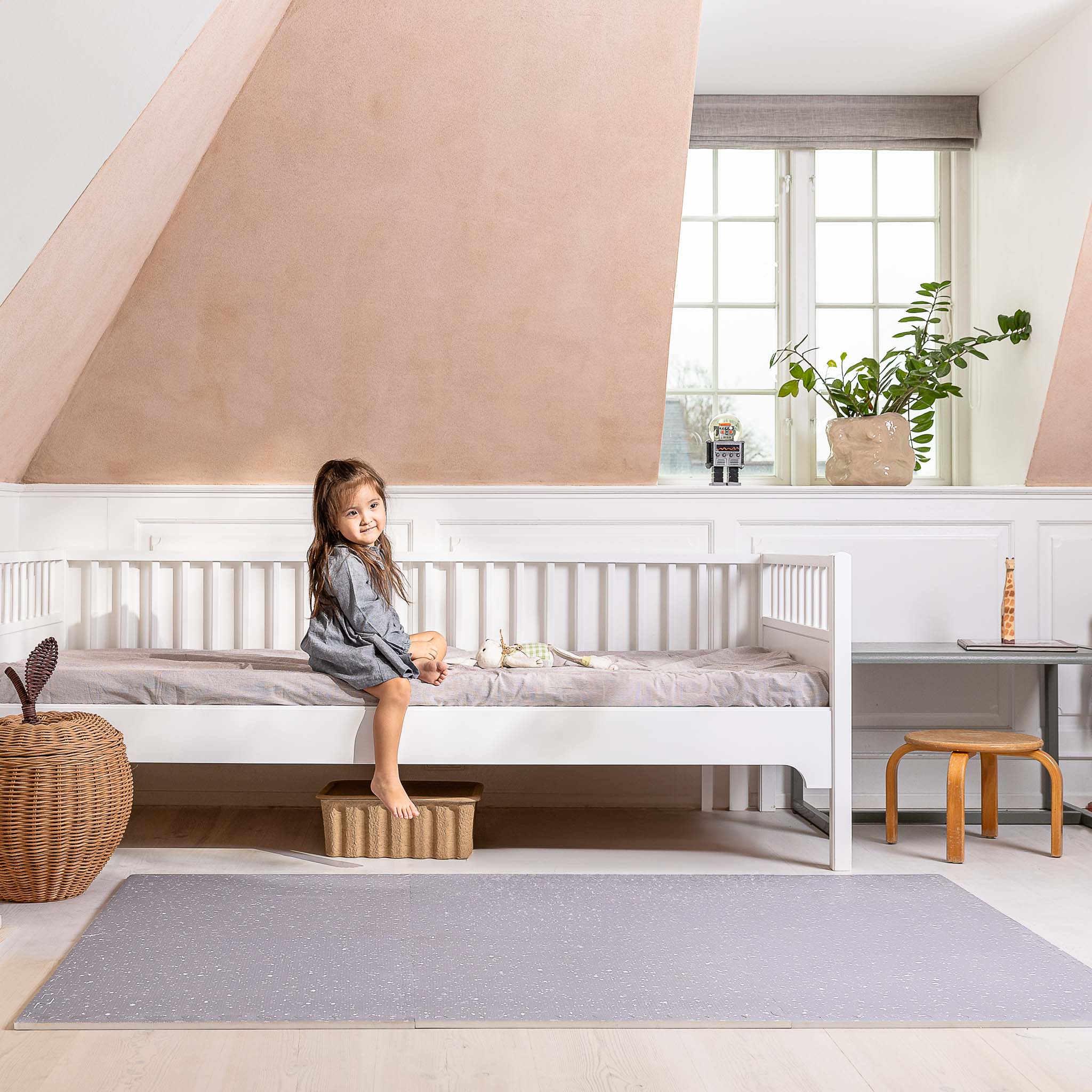 Terrazzo Play Mat Stormy Gray