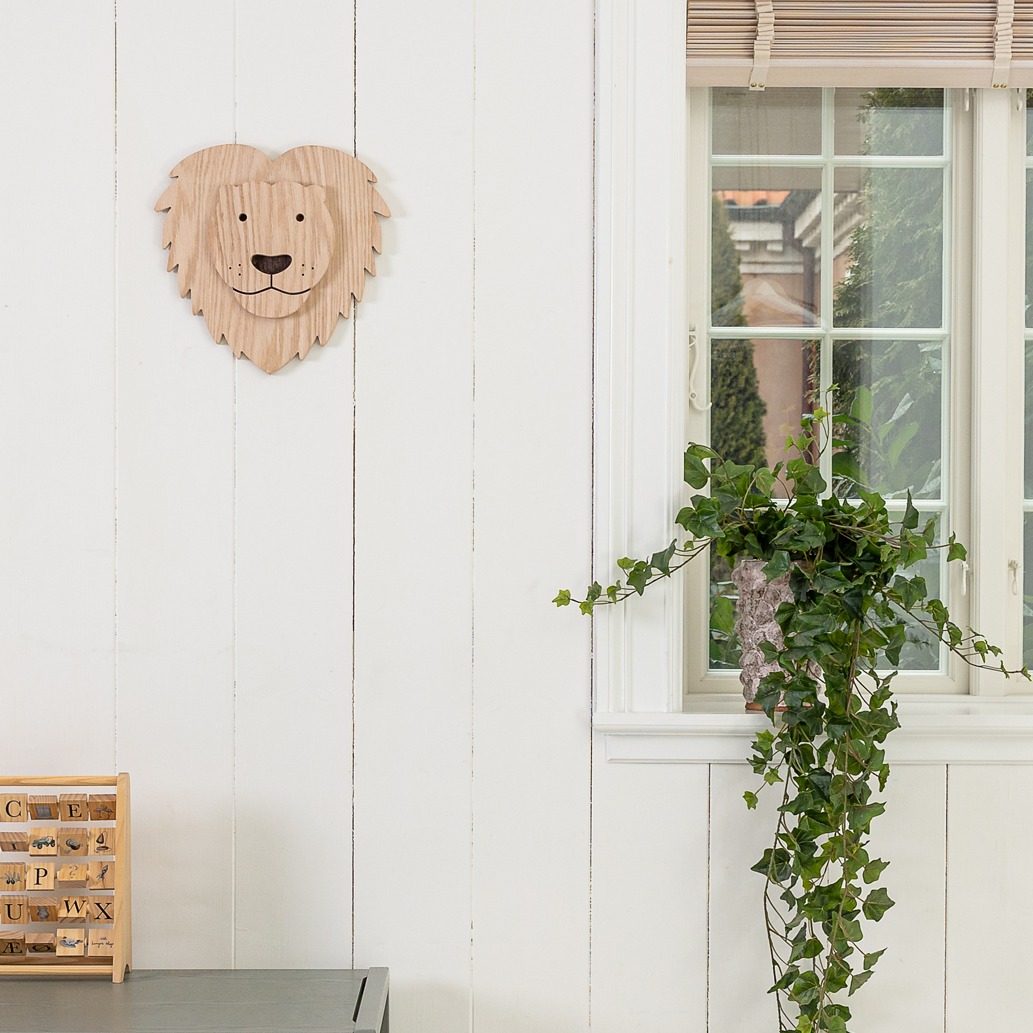 Wood Safari Wall Decor