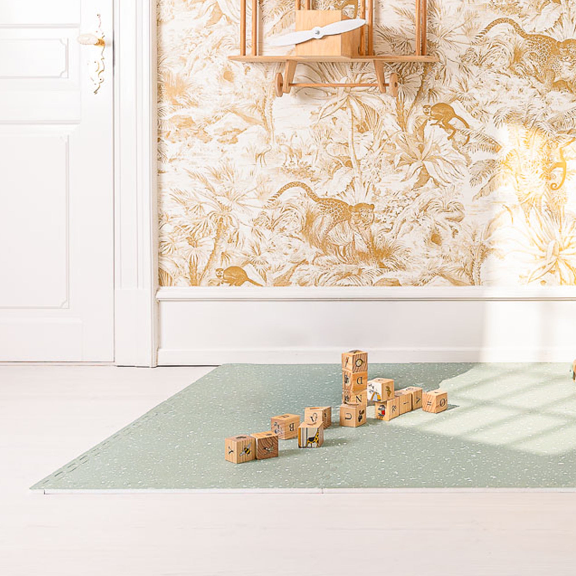Terrazzo Play Mat Moss