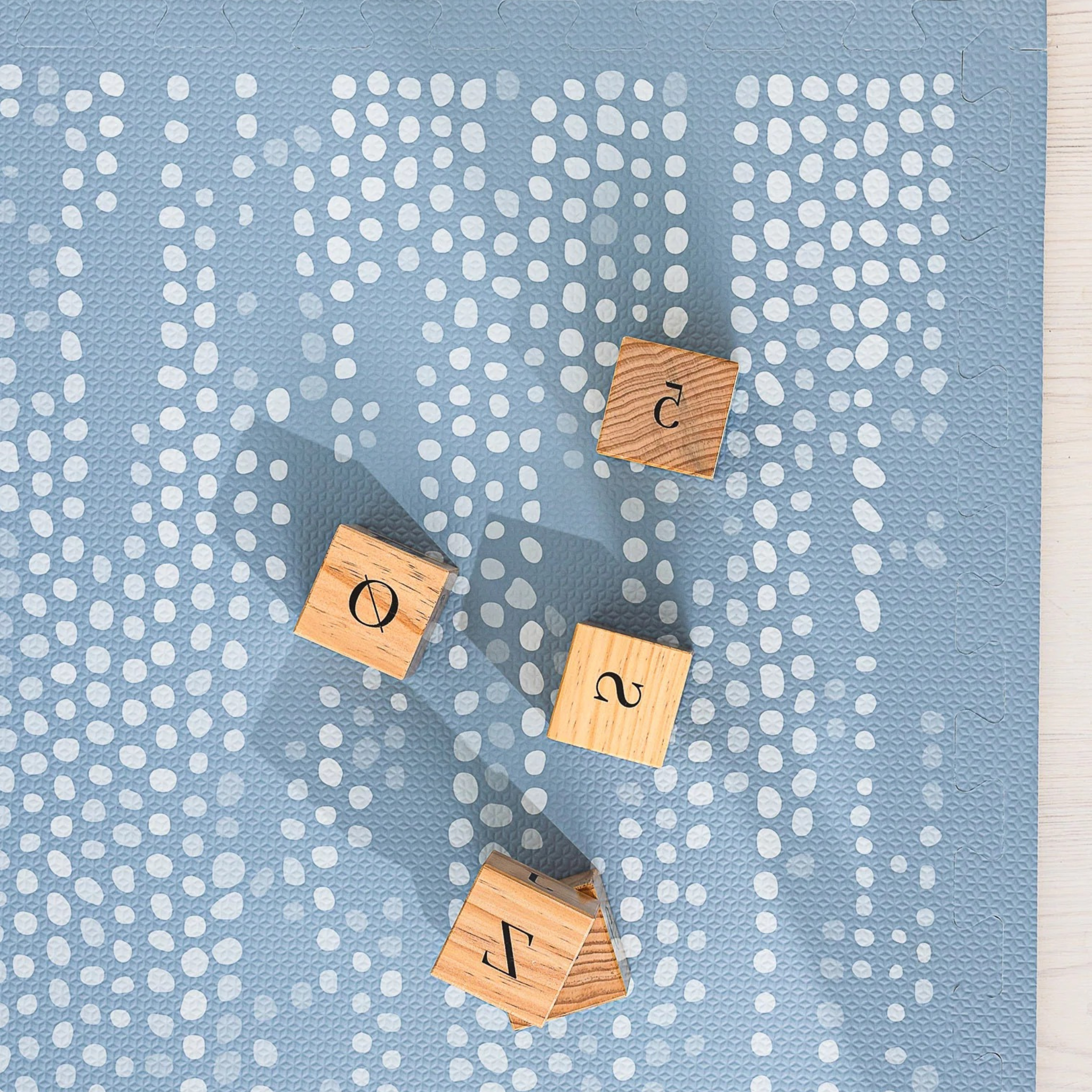 Dots Play Mat Powder Blue