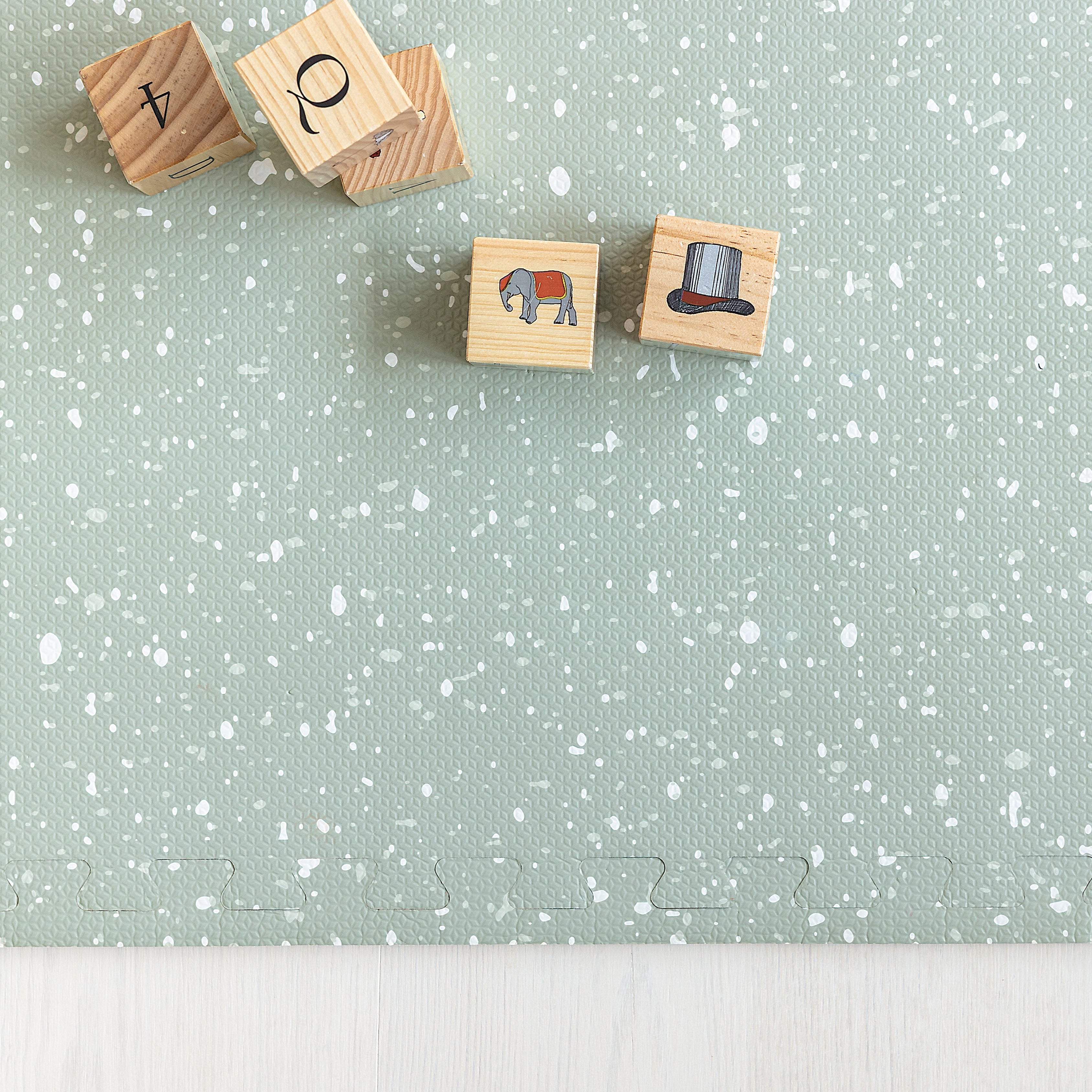 Terrazzo Play Mat Moss