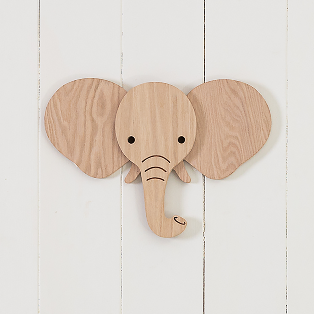 Wood Safari Wall Decor