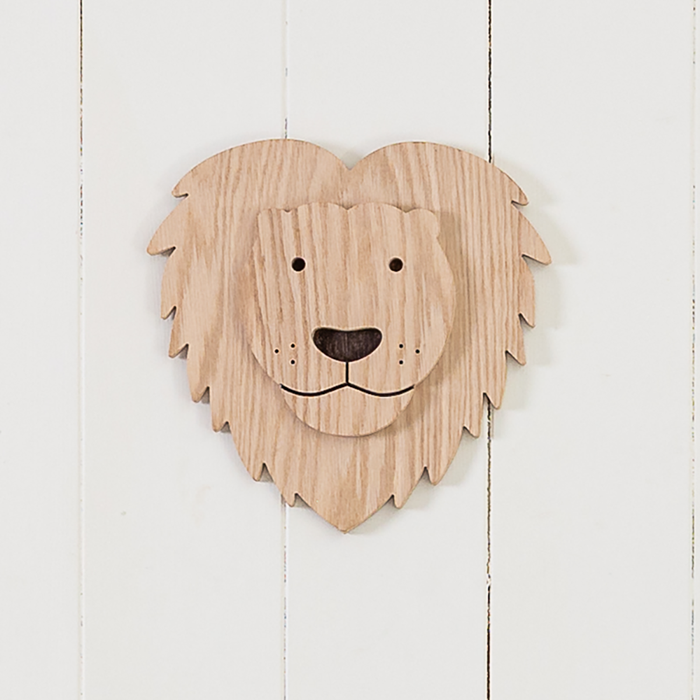 Wood Safari Wall Decor